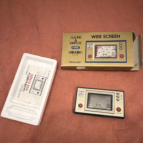 Nintendo game watch fire - watch,