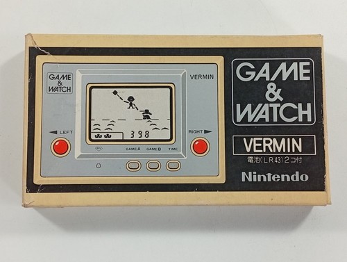 Game watch vermin - game, &