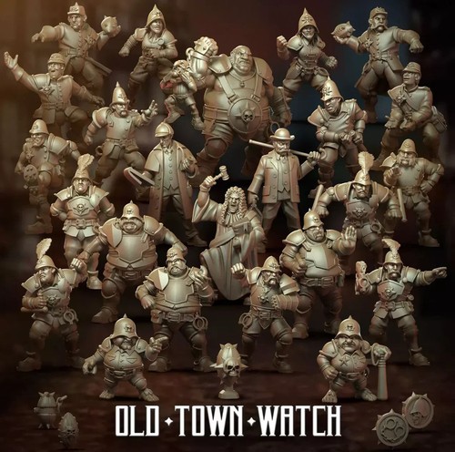 Old town watch complete - town,
